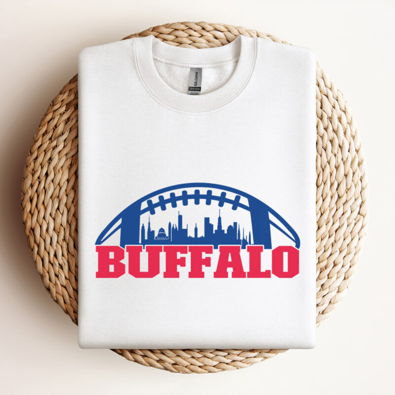 Buffalo Football Skyline SVG Digital Download 2