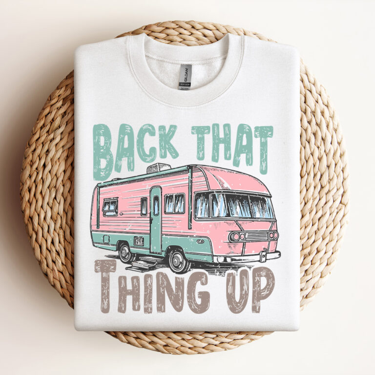 Camping Design SVG Back that thing Up SVG Camper Vector Camping Shirt Design SVG Design