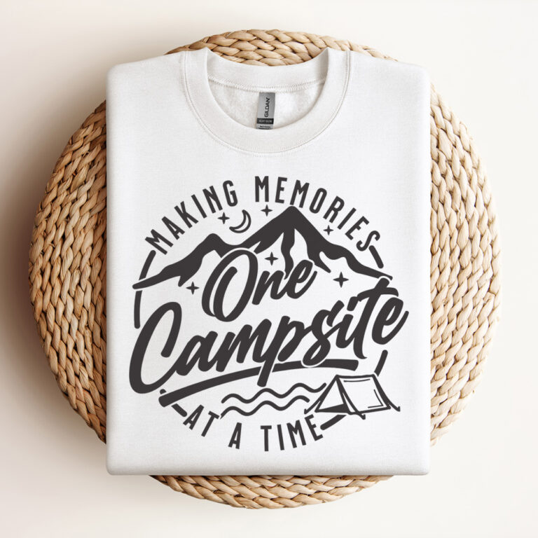 Camping SVG Making Memories One Campsite At A Time SVG Happy Camper SVG Camp Life SVG Camping Shirt SVG Design