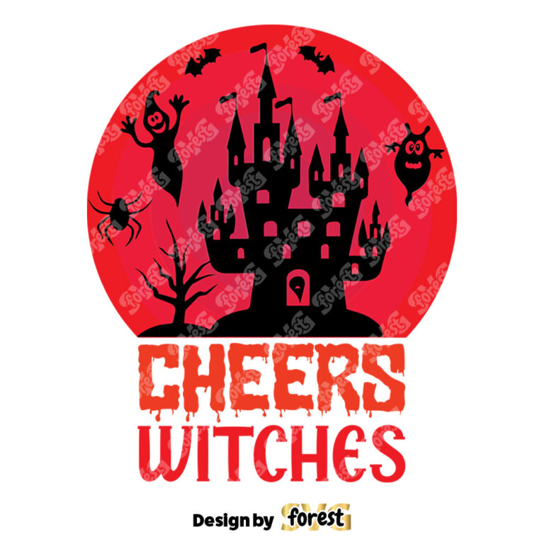 Cheers Witches SVG Halloween T Shirt Design Halloween 0