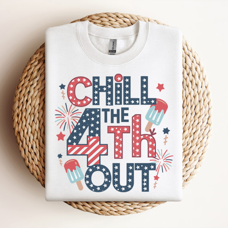 Chill the 4th Out Party In the USA SVG Design