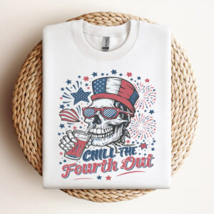 Chill the Fourth Out Party In the USA SVG Design