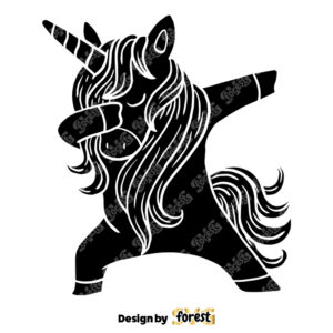 Dabbing Unicorn SVG Dabbing SVG Unicorn Dab SVG Funny Unicorn SVG 0