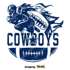 Dallas Cowboys Player Football SVG Cricut Digital Download 0