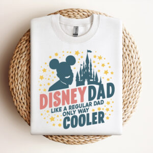 Disney Dad Like A Regular Dad Magical Castle SVG Design