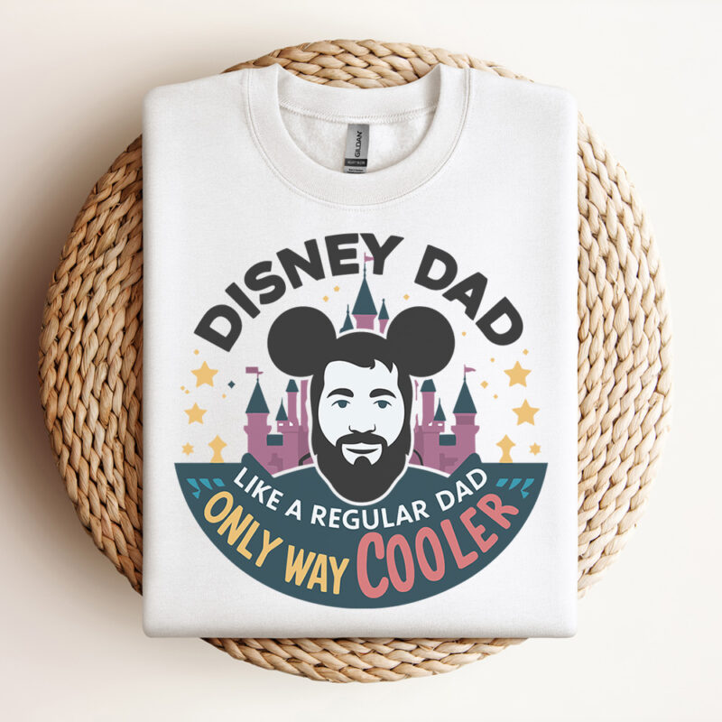 Disney Dad Like A Regular Dad Only Way Cooler SVG Dad SVG Design