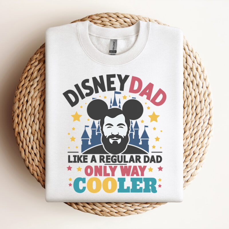 Disney Dad Like A Regular Dad Only Way Cooler SVG Design