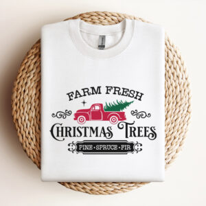 Farm Fresh Christmas Tress SVG Christmas Trees SVG Design