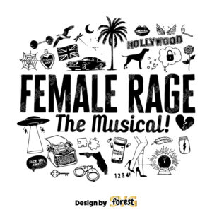 Female Rage the Musical Tortured Poets Department SVG