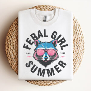 Feral Girl Summer Since 1989 SVG Design