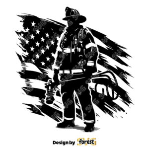Fire Fighter Dad SVG Firefighter SVG Fireman SVG Us Flag SVG Us Fire Fighter SVG