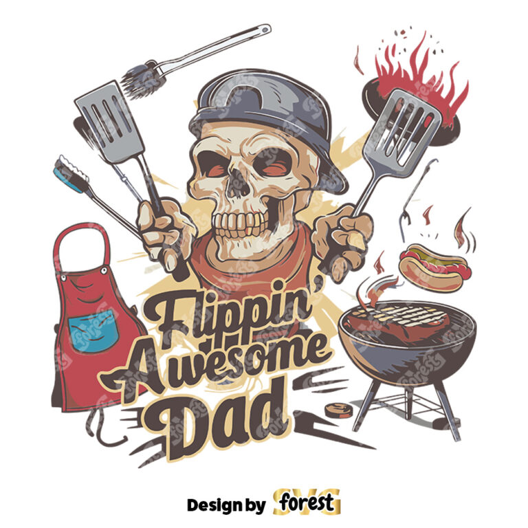 Flippin Awesome Dad Master Chef SVG