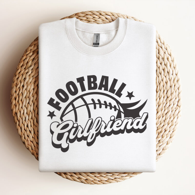 Football Girlfriend SVG Football SVG Football Shirt SVG Football Mom SVG Girlfriend SVG Design