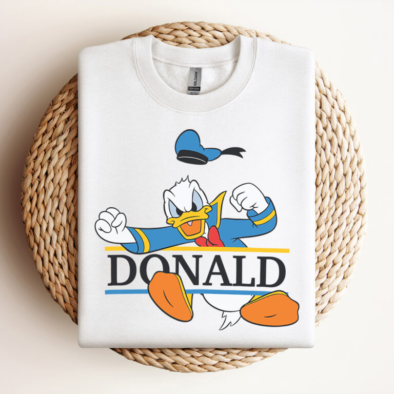 Funny Donald Duck Disney Character SVG 2