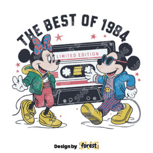 Funny the Best Of 1984 Mickey Minnie SVG