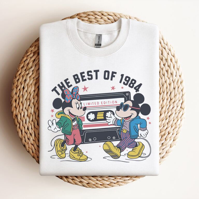 Funny the Best Of 1984 Mickey Minnie SVG Design