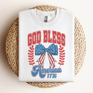 God Bless America SVG Coquette 4th Of July SVG 4th Of July SVG Fourth Of July SVG America SVG Independence Day Design