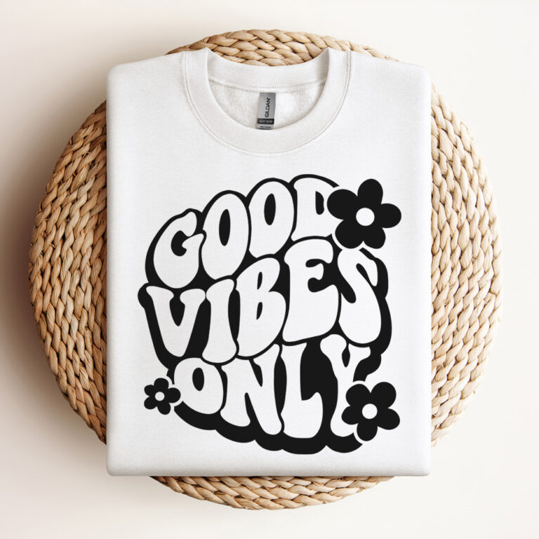 Good Vibes Only SVG Groovy SVG Good Vibes Shirt SVG Good Vibes SVG Design