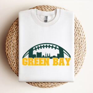 Green Bay Football Skyline SVG Digital Download 2