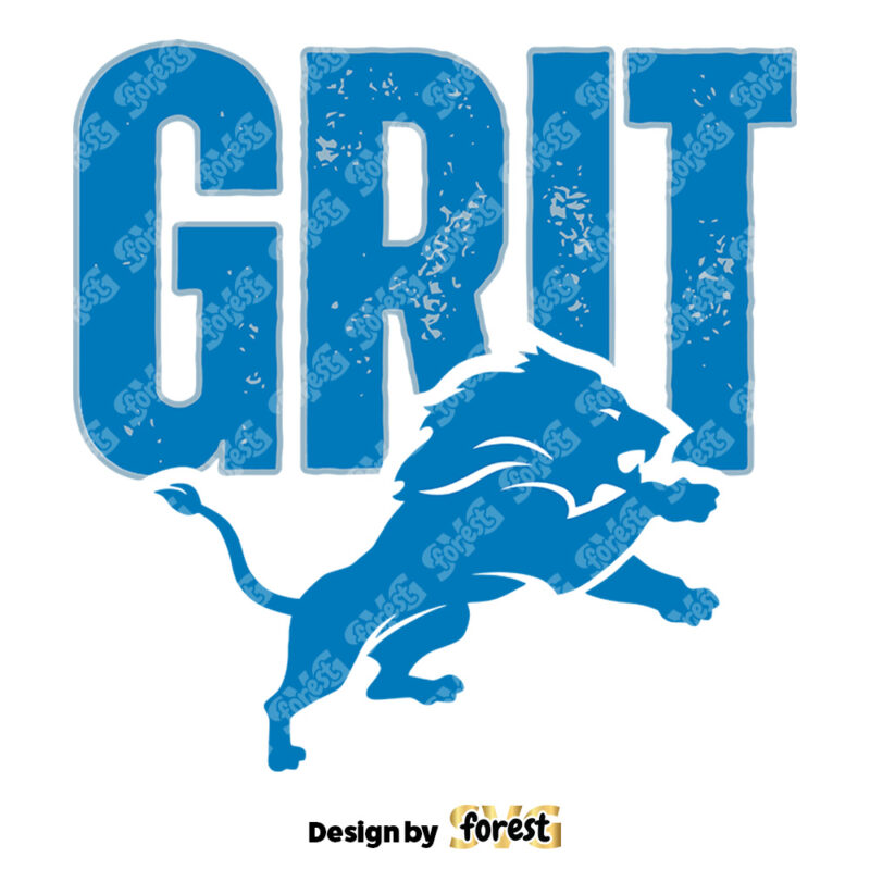 Grit Detroit Lions Football SVG Cricut Digital Download 0