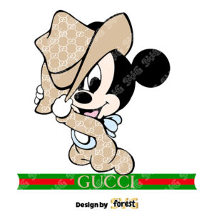 Gucci Mickey Baby SVG Gucci Brand Logo SVG Gucci Logo SVG Fashion Logo 0