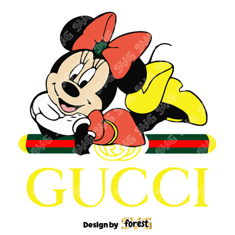 Gucci Minnie Disney SVG Gucci Brand Logo SVG Gucci Logo 0