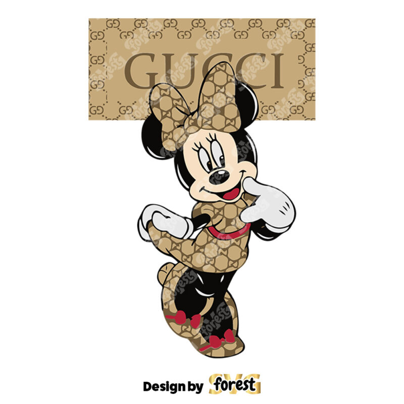 Gucci Minnie Disney SVG Gucci Brand Logo SVG Gucci Logo SVG 0