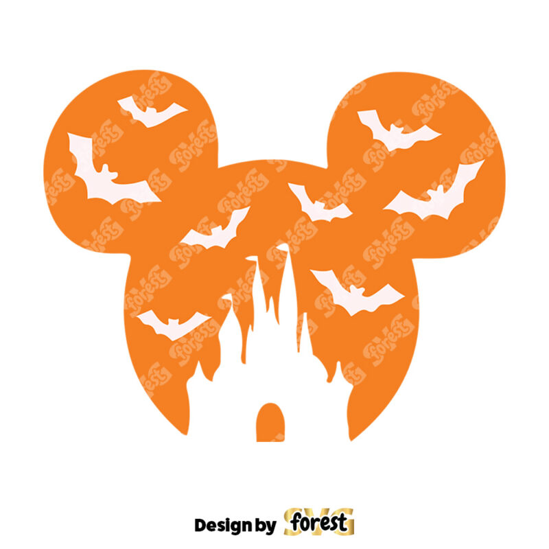 Halloween Mickey SVG Minnie Mouse Halloween SVG PNG EPS DXF Files For Cricut 0