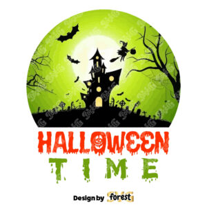 Halloween Time PNG Halloween T Shirt Design Halloween PNG 0