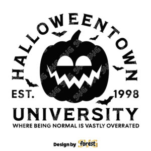 Halloweentown University SVG Halloween SVG Halloween Shirt SVG Pumpkin SVG Funny Halloween SVG