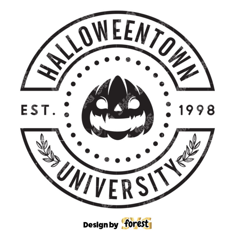 Halloweentown University SVG Halloweentown SVG Halloween SVG Halloween Shirt SVG Pumpkin SVG