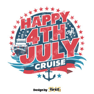 Happy 4th Of July Cruise Freedom USA SVG