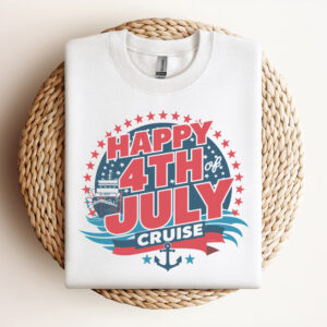 Happy 4th Of July Cruise Freedom USA SVG Design