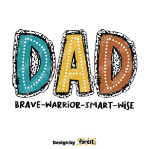 He Is Dad SVG Dad Dalmatian Dots SVG Fathers Day Gift Bible Verse SVG