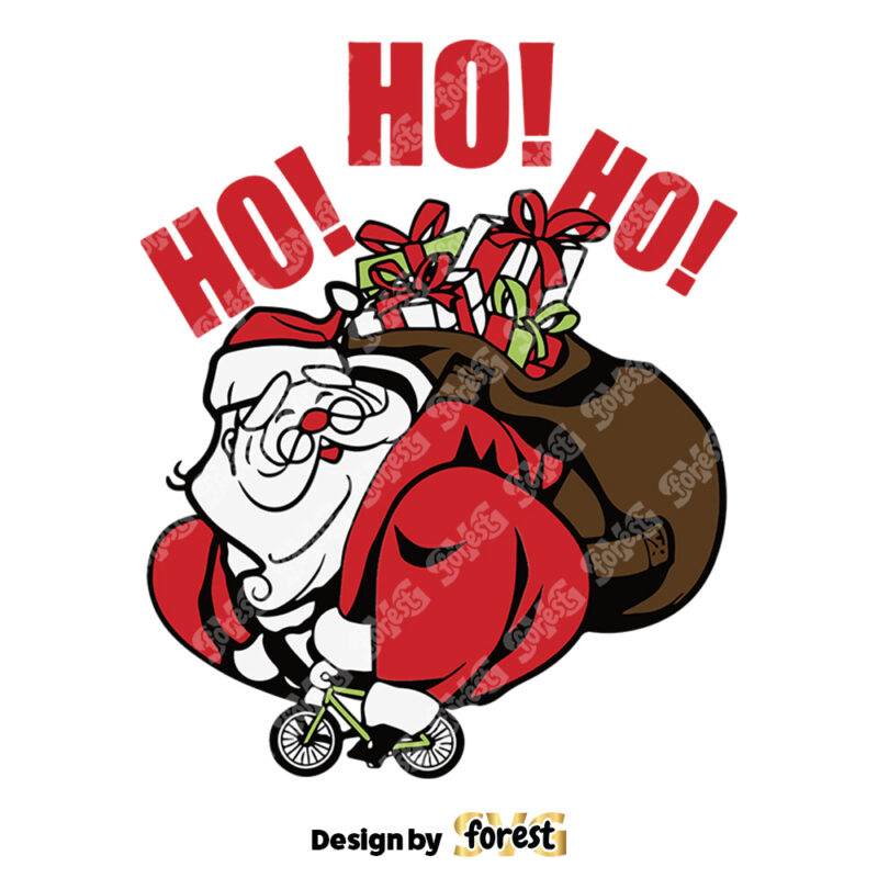Ho Ho Ho Santa Claus SVG Christmas SVG Funny Santa Christmas 0