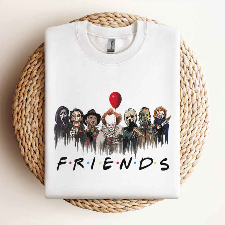 Horror Movie Friends PNG Friends Halloween PNG Horror Movies PNG Friends PNG 2
