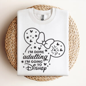 I Am Adulting I Am Going To Disneey SVG Minnie SVG Vacay Mod 2