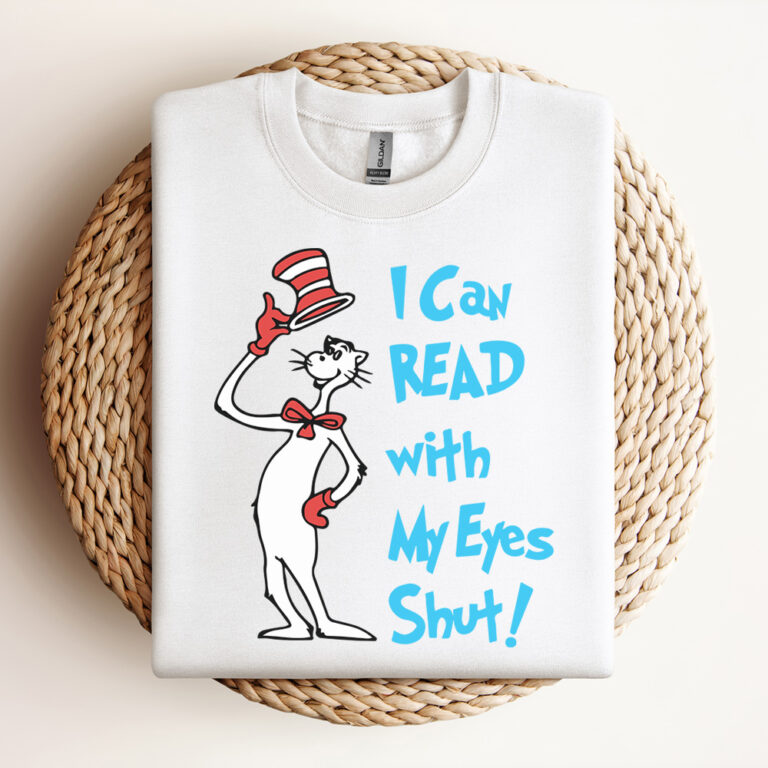 I Can Read With My Eyes Shut SVG Dr Seuss SVG Dr Seuss 2