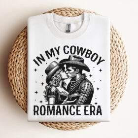 In My Cowgirl Romance Era Cowgirl SVG Bookish SVG Cowgirl Bookish SVG Cowboy Western SVG Vintage SVG Design