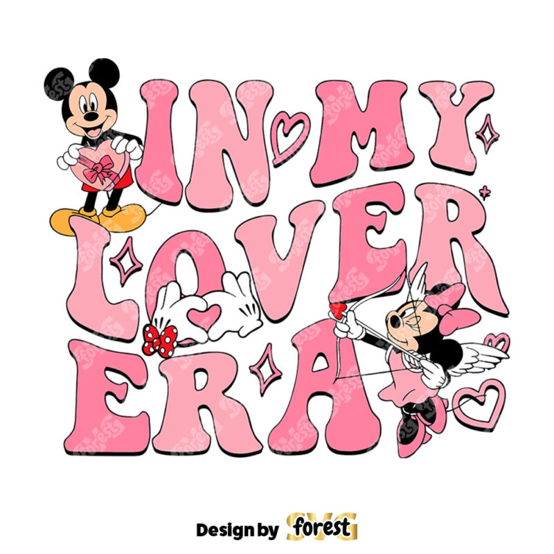 In My Lover Era Mickey Minnie PNG 0
