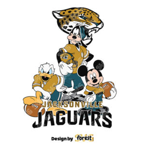 Jacksonville Jaguars Cartoon Movie SVG Donald Duck SVG Mickey SVG Sports SVG Sports Logo SVG 0