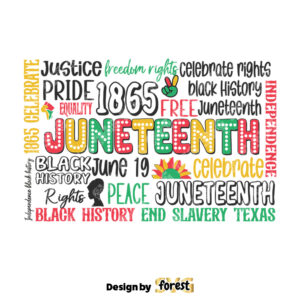 Juneteenth Celebrate Independence SVG