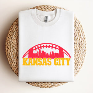 Kansas City Football Skyline SVG Digital Download 2