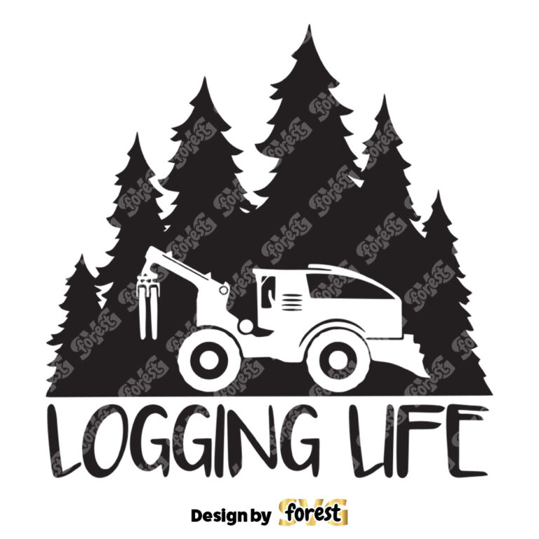 Log Skidder SVG Logging Life SVG Log Skidder EPS Logging SVG 0