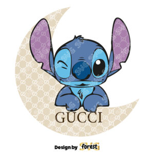 Logo Gucci Stitch Disney Brand SVG Fashion Brand SVG Stitch Gucci Logo Silhouette SVG 0