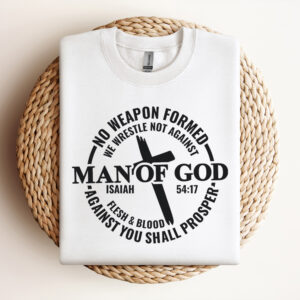 Man Of God SVG Cross Nails SVG Jesus King Of Kings Christian T Shirt SVG Design