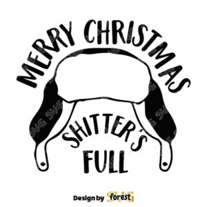 Merry Christmas Shitters Full SVG Funny Christmas SVG 0