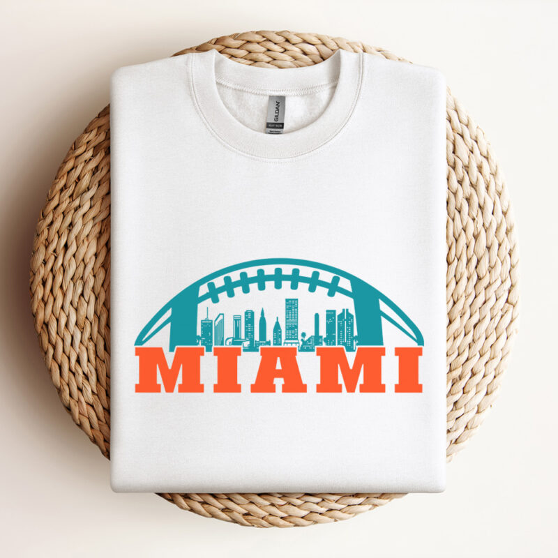 Miami Football Skyline SVG Digital Download 2