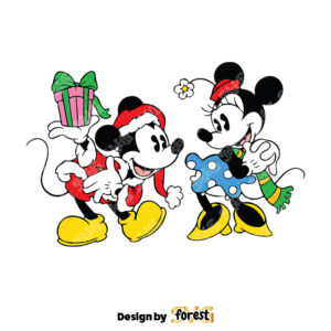 Mickey And Minnie Mouse Christmas SVG Disney Christmas SVG 0
