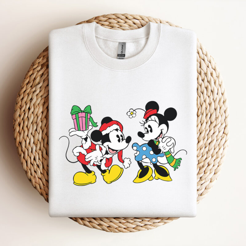 Mickey And Minnie Mouse Christmas SVG Disney Christmas SVG 2